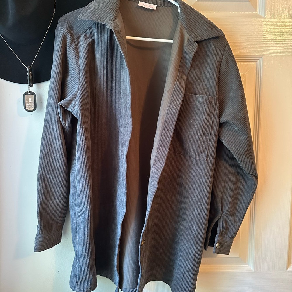 Corded Shacket